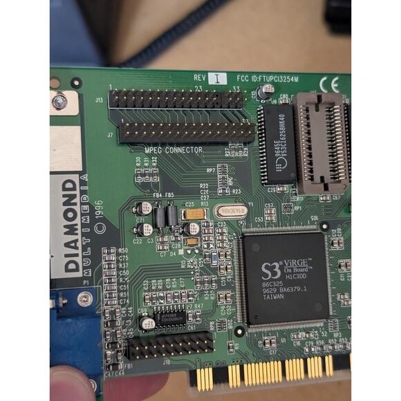 Vtg Diamond Stealth 3D-2000 Video Graphics Card VGA PCI S3 ViRGE 86C325 Chip - Picture 6 of 6